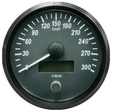 VDO SingleViu Speedometer 300kmh